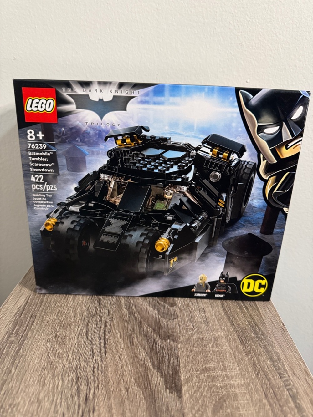 Lego 76239 Batmobile Tumbler Scarecrow Showdown NWT